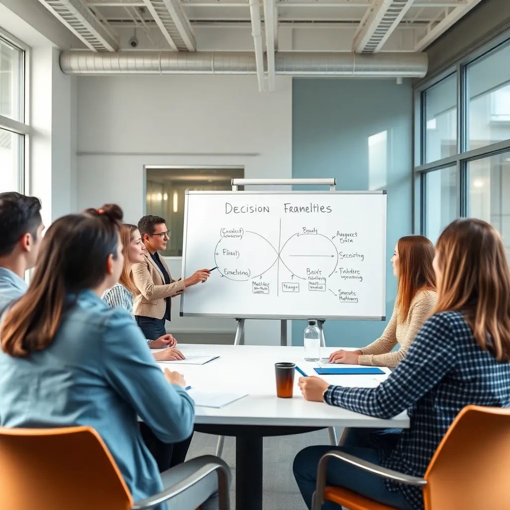 Visuele representatie van het Nederlandse besluitvormingsraamwerk